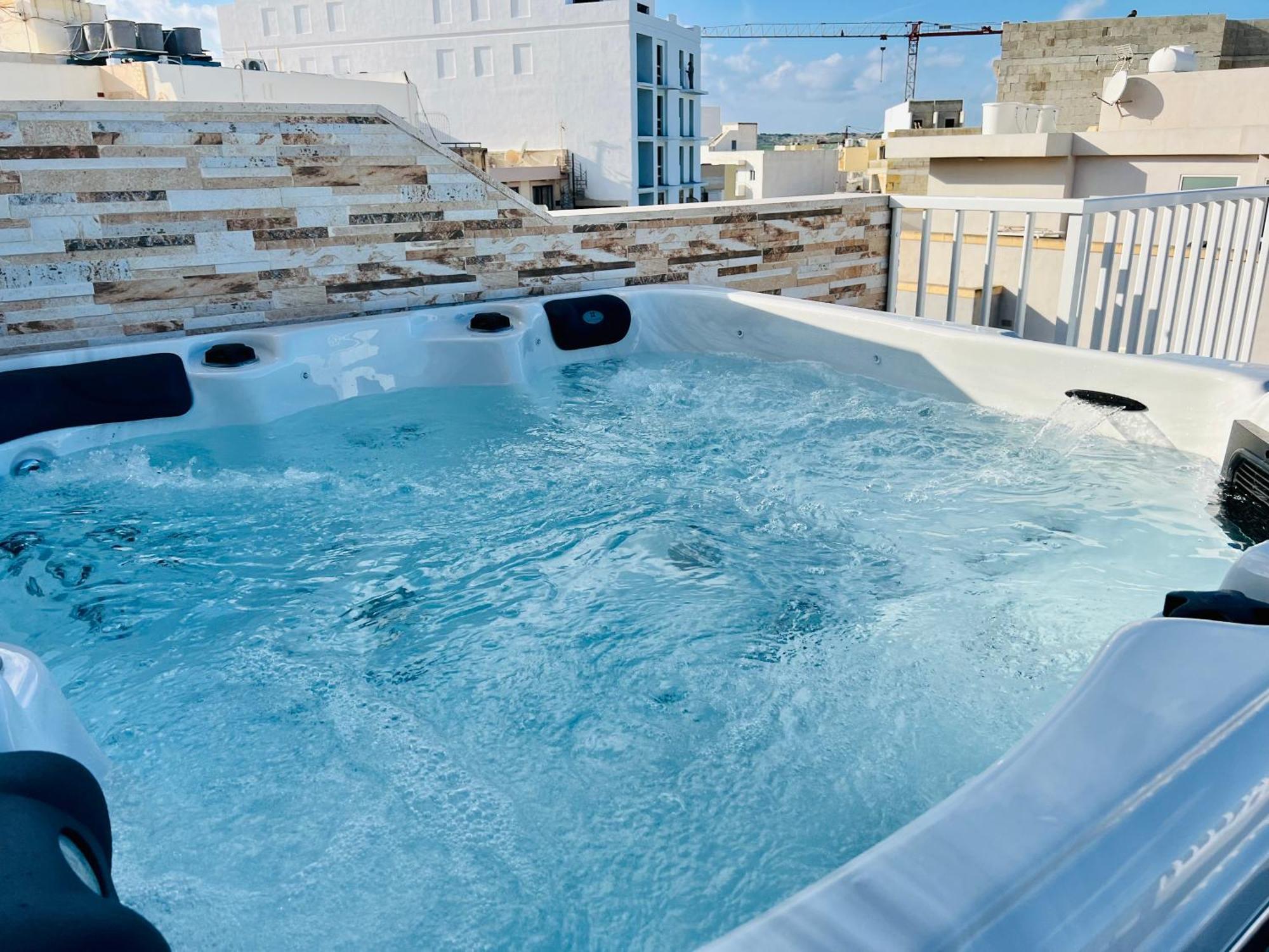 セント・ポールズ・ベイPoseidon Court Penthouse Superiorアパートメント エクステリア 写真